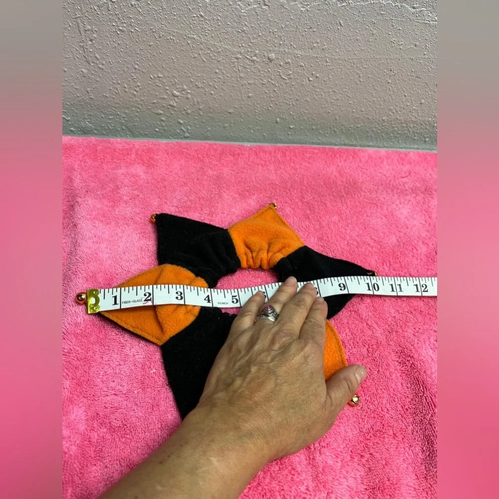 Halloween Orange and Black Dog Costume